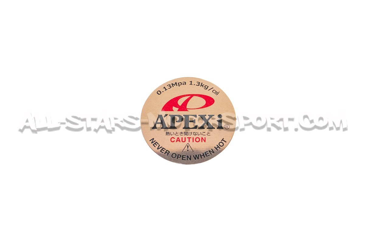 Bouchon de radiateur Apexi GT-Spec 1.3 bars pour Nissan, Mazda, Subaru, Honda, Mitsubishi, Toyota