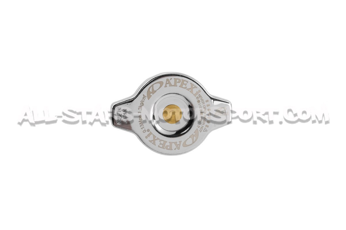 Bouchon de radiateur Apexi GT-Spec 1.3 bars pour Nissan, Mazda, Subaru, Honda, Mitsubishi, Toyota