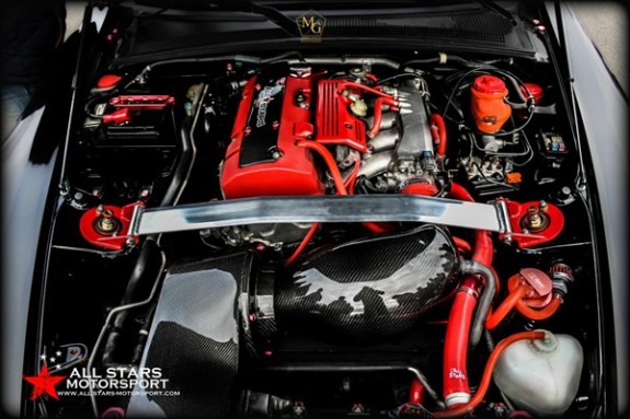 Barre antirapprochement avant Alpha Competition pour Honda S2000