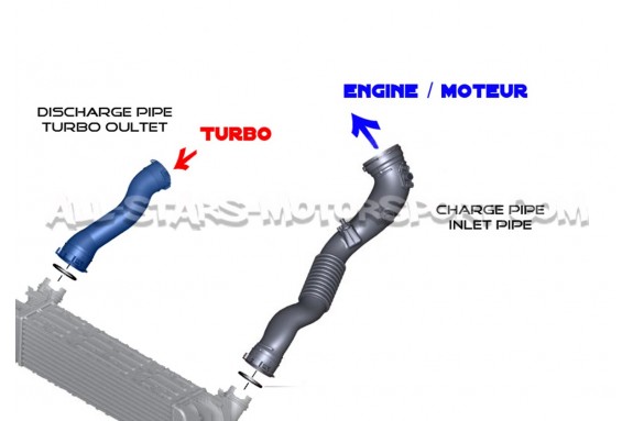 Forge Turbo Outlet Hose for BMW 135i F2x / M235i F2x / BMW M2
