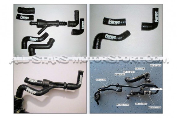 Audi TT 8N / S3 8L / Leon Cupra 1M Forge Breather Hoses Kit