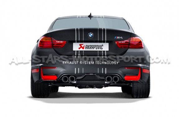 BMW M3 F80 / M4 F8x Akrapovic Carbon diffuser