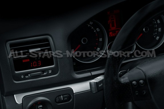 P3 Gauges Digital Vent Gauge for Golf MK5 GTI