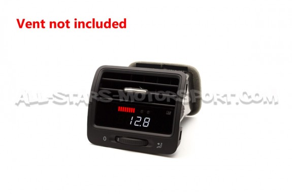 Reloj digital P3 Gauges para rejilla de ventilacion de Golf 5 GTI