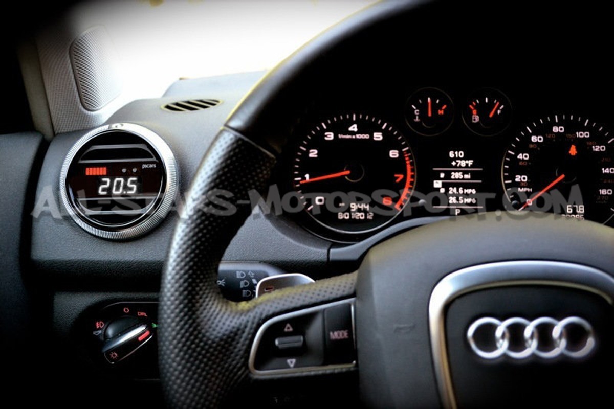 Manomètre multi digital P3 Gauges pour Audi A3 / S3 / RS3 8P / TT / TTS / TTRS 8J