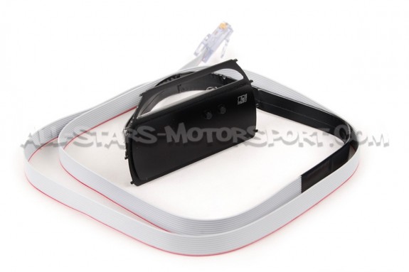 Reloj digital P3 Gauges para rejilla de ventilacion de Audi RS4 B7
