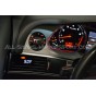 Reloj digital P3 Gauges para rejilla de ventilacion de Audi RS6 C6