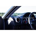 Reloj digital P3 Gauges para rejilla de ventilacion de Audi TT MK1 8N