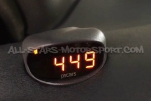 Reloj digital P3 Gauges para rejilla de ventilacion de Seat Leon 1M