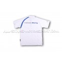 Polo Racingline Blanco / Azul
