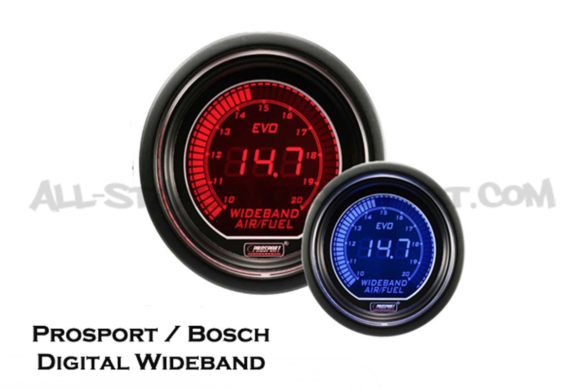 Prosport Evo Wideband AFR kit red / blue