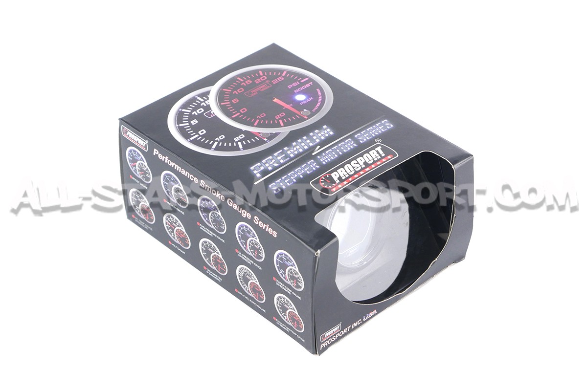 Prosport Evo Oil Pressure Gauge Red / Blue