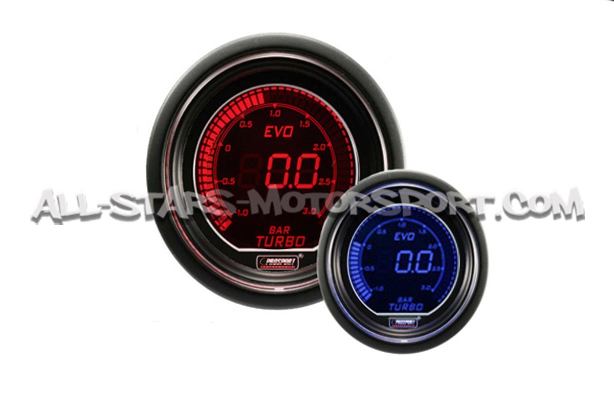 Reloj electrónico de presión de turbo Prosport Evo
