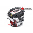 Polea de cigüeñal CTS turbo para Golf 7 GTI / R / S1 / S3 8V / Leon 3 Cupra MQB