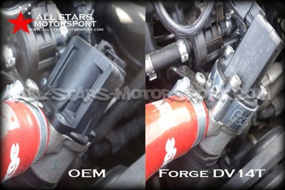 Adaptador valvula de descarga Forge 2.0 TFSI / 2.0 TSI