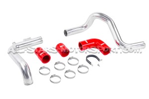 Forge polished alloy boost hard pipe for Megane 2 RS