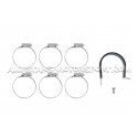 Forge polished alloy boost hard pipe for Megane 2 RS