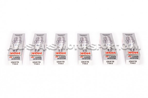 NGK IZKR7B Spark Plugs for Audi A3 8P / TT Mk2 3,2 V6