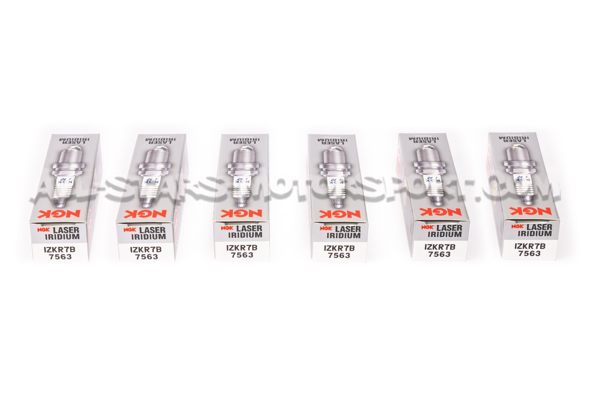 NGK IZKR7B Spark Plugs for Audi A3 8P / TT Mk2 3,2 V6