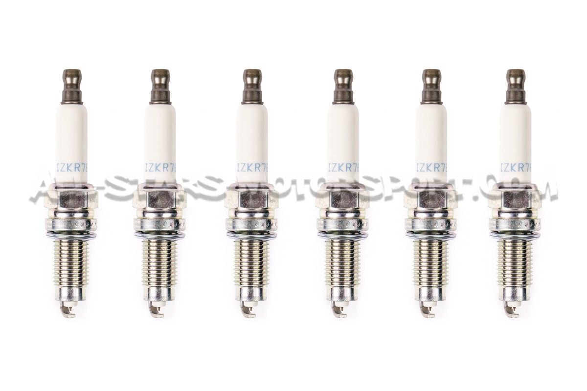 NGK IZKR7B Spark Plugs for Audi A3 8P / TT Mk2 3,2 V6