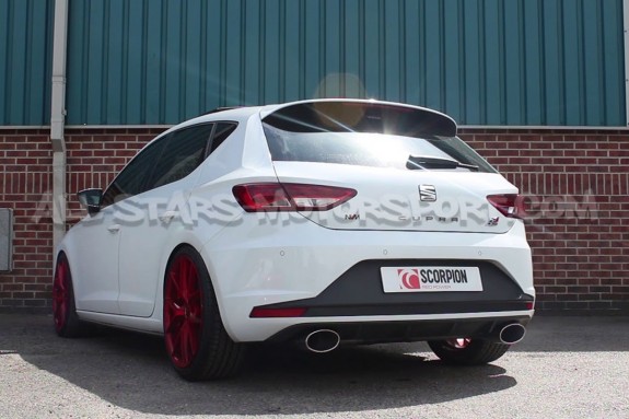 Escape Scorpion para Seat Leon 3 Cupra 5F