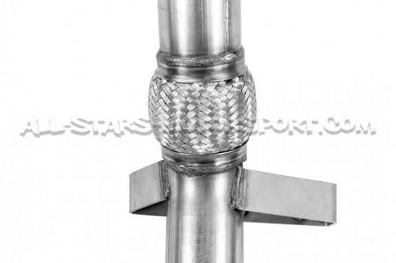 Downpipe descatalizada Scorpion para Audi S3 8P / TTS y Golf 6 R