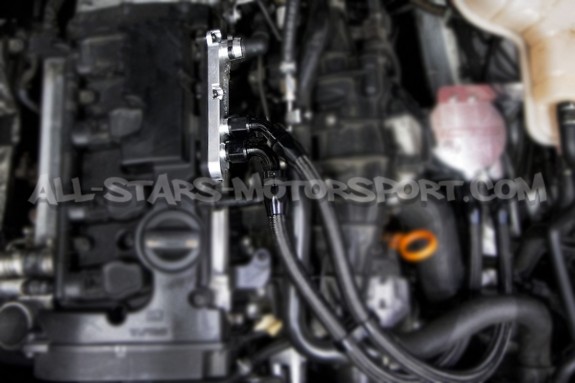 Adaptador CTS Turbo para decantadores de aceite de 2.0 TFSI