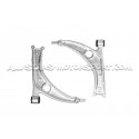 Triangulo en aluminio Whiteline para Audi A3 / S3 / RS3 8P / TT 8J