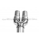 Downpipe descatalizada Scorpion para Audi RS3 8V FL / TTRS Mk3 8S