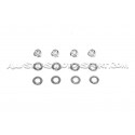 Biellettes de barre stab arriere reglables Whiteline pour Nissan R35 GTR