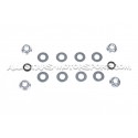 Biellettes de barre stab avant reglables Whiteline pour Scirocco / Golf 5 / Golf 6 GTI / R