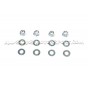 Biellettes de barre stab arriere reglables Whiteline pour Lancer Evo 8 / 9