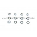 Biellettes de barre stab arriere reglables Whiteline pour Lancer Evo 8 / 9