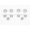 Bieletas de barra estabilizadora trasera ajustables Whiteline para Golf 7 GTI / Golf 7 R / Leon 3 Cupra