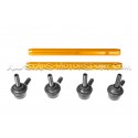 Biellettes de barre stab avant reglables Whiteline pour Audi A1 / Ibiza 6J / Polo 6R / 6C