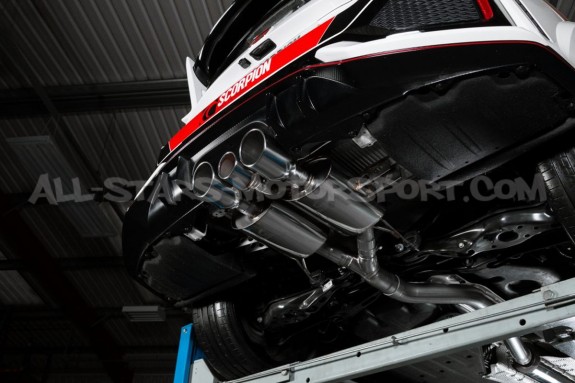 Honda Civic Type R Fk8 Scorpion Catback