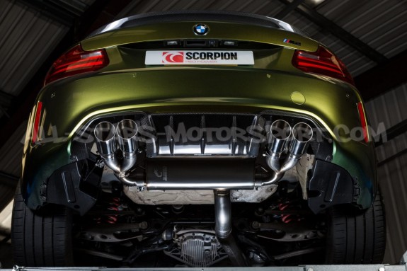 BMW M2 F87 Scorpion Valved Catback