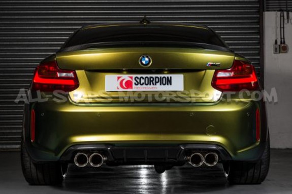 Catback avec valve Scorpion pour BMW M2 F87