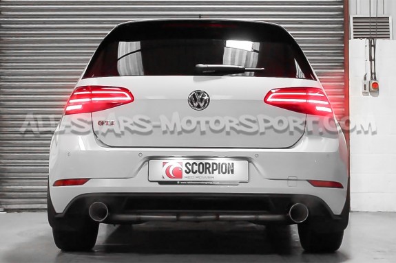 Catback Scorpion pour Golf 7 GTI Facelift