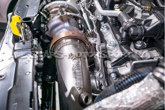 Downpipe descatalizada Scorpion para Fiat 500 / 595 Abarth