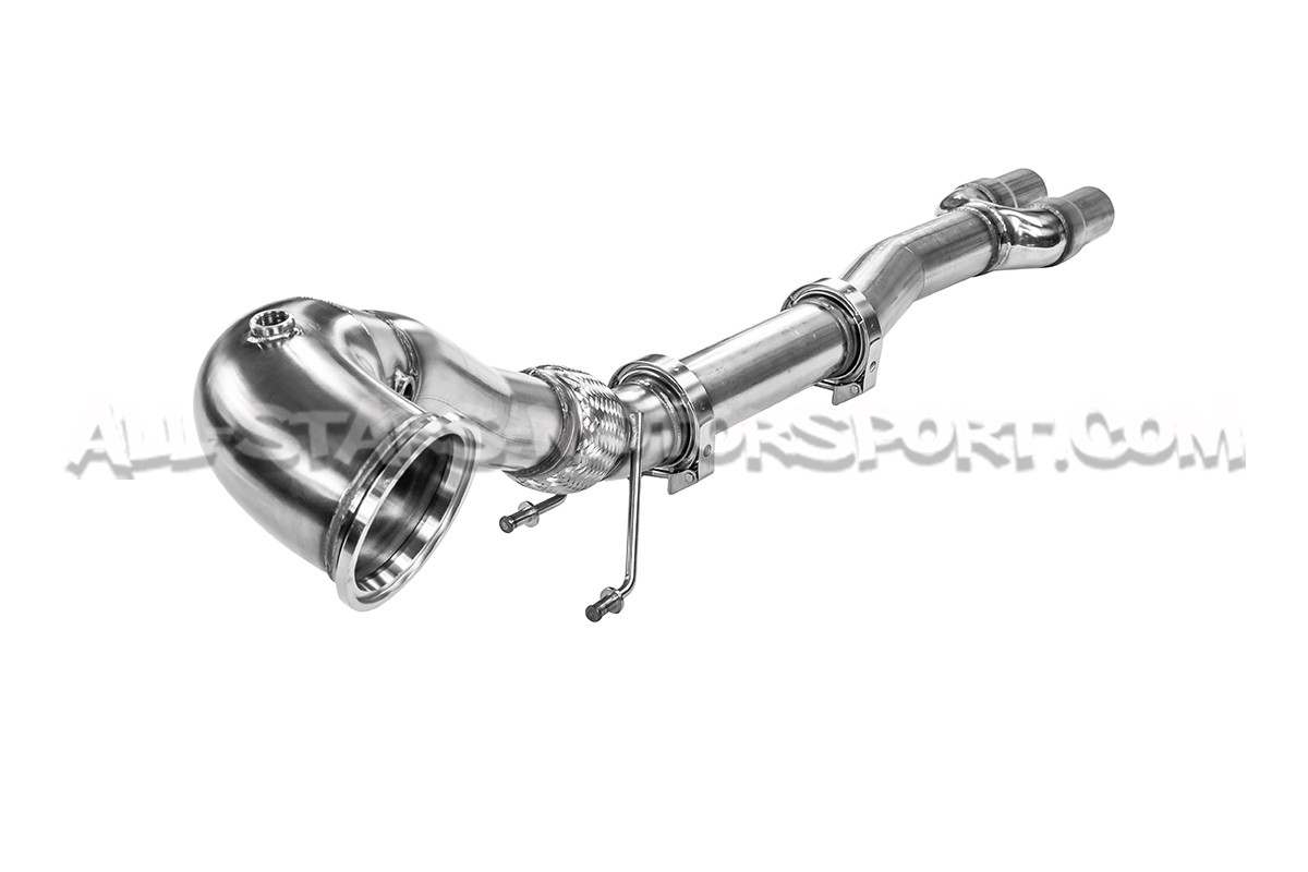 Downpipe descatalizada Scorpion para Audi RS3 8V5 / TTRS Mk3 8S / RSQ3 - sin OPF
