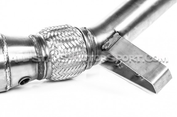 Downpipe con catalizador deportivo Scorpion Golf 7 GTI / Leon 3 Cupra / Octavia 5E