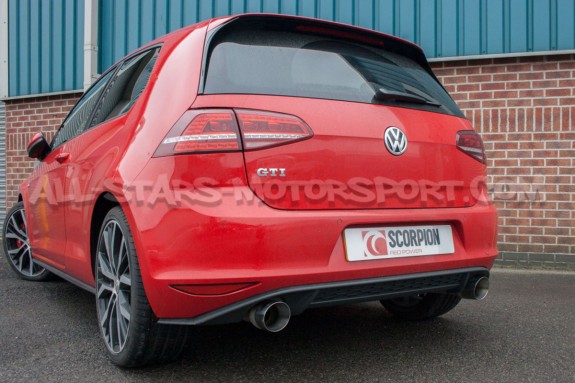 Escape catback Scorpion para Golf 7 GTI