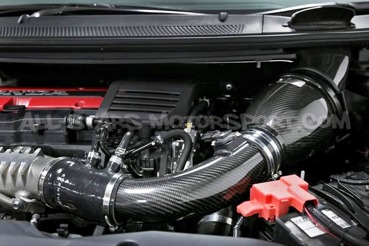Tubo de admision de carbono / kevlar Eventuri para Honda Civic Type R FK2