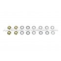 Biellettes de barre stab arriere reglables Whiteline pour Mustang S550