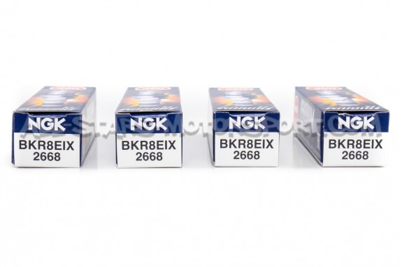 NGK BKR8EIX Colder Spark Plugs for VAG 2.0 TFSI / TSI
