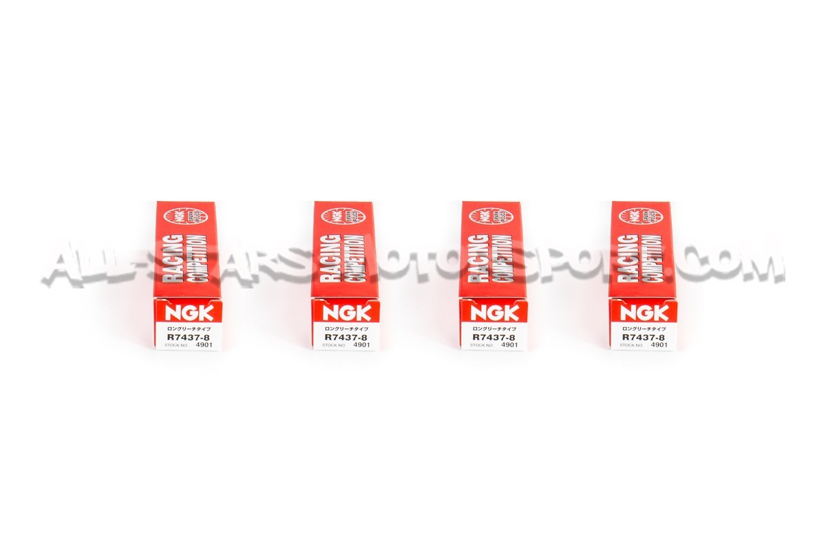 NGK Racing R7437-8 Spark Plugs for Golf 7 GTI / R / S3 8V / TT 8S / Leon 3 Cupra