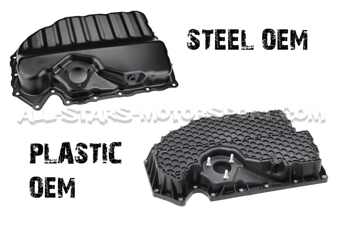 Carter de aceite de acero para Golf 7 GTI / R / Audi S3 8V / TT Mk3 2.0T