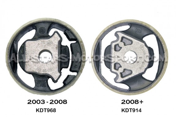 Insert de silent bloc inferieur Whiteline pour Leon 2 / Golf 6 / Scirocco / Octavia 1Z