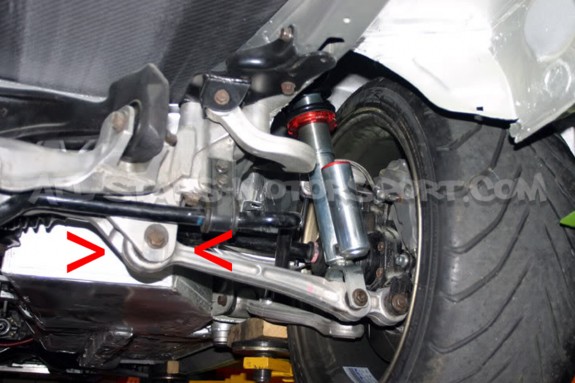 Casquillos de brazo de suspension trasero Whiteline para Mitsubishi Lancer Evo 10